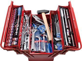 Caja de herramientas completa - 103 piezas PEGAMO